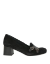 Fly London Woman Loafers Black Size 8 Leather
