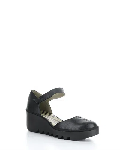 Fly London Women's Biso Wedge Shoes In Black