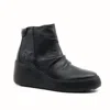 FLY LONDON WOMEN'S DABE LEATHER BOOT IN BLACK