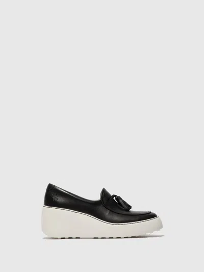 Fly London Women's Dala Slip On Shoes In Black