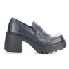 Fly London Muly Platform Penny Loafer In Black