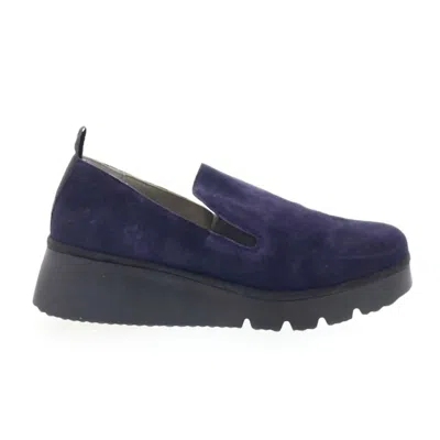 Fly London Women's Pece Wedge In Navy In Blue