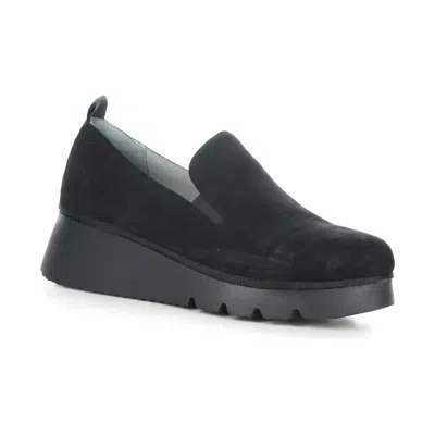 Fly London Women's Pece Wedge Shoe In Black