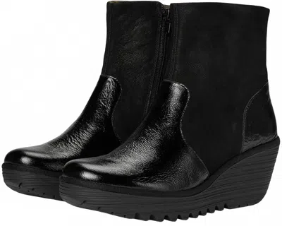 Fly London Women's Zip Up Ankle Boots In Black