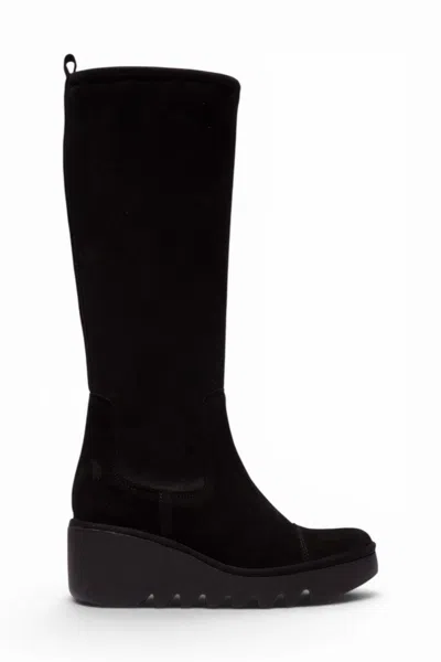 Fly London Budi603fly Zip Up Boots In Black