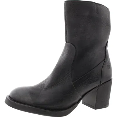 Fly London Womens Zipper Leather Mid-calf Boots In Multi