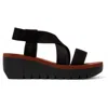 Fly London Yabi922fly - Women's Wedge Heel Leather Sandals