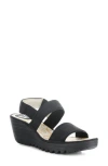 FLY LONDON FLY LONDON YACO PLATFORM WEDGE SANDAL