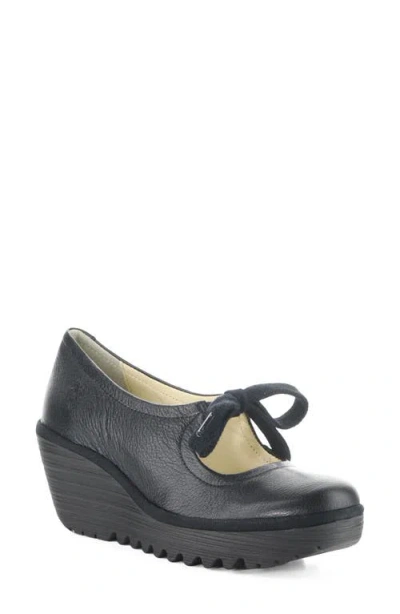 Fly London Yami Wedge Pump In Black