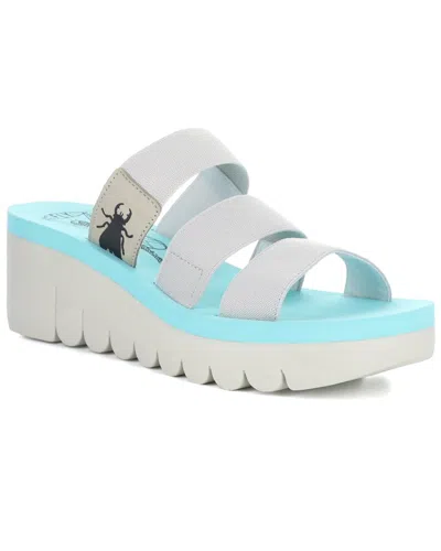 Fly London Yian Sandal In Blue
