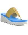 Fly London Yomu Sandal In Multi