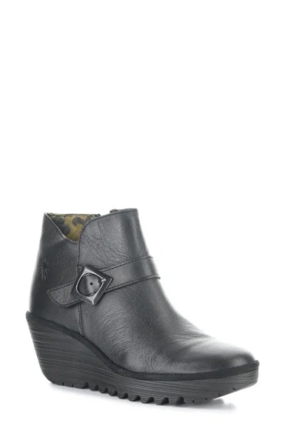 Fly London Yort Wedge Bootie In Multi
