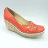 Fly London Yubi Wedge In Scarlet In Red