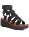 Fly London Yufi Espadrille In Black Cupido/ela