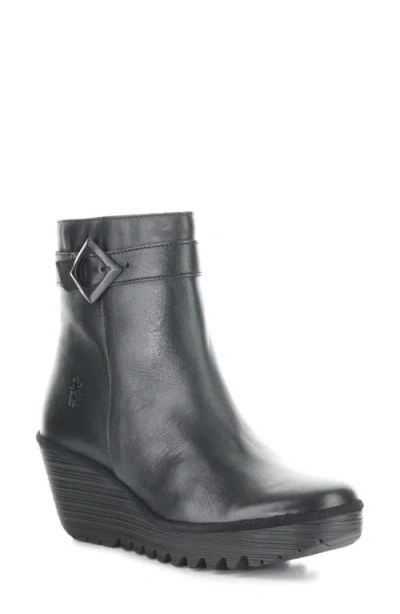 Fly London Yuji Wedge Bootie In Multi