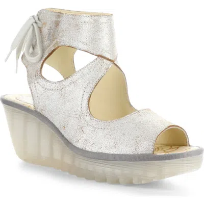 Fly London Yulp Platform Wedge Sandal