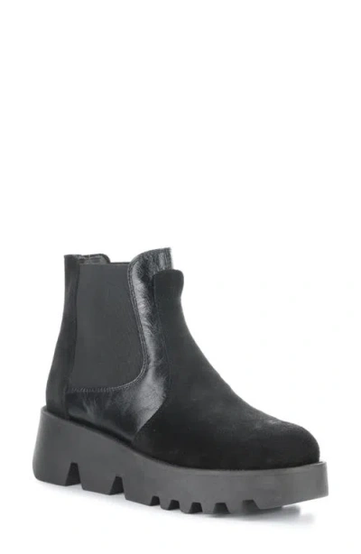 Fly London Zinp Wedge Chelsea Boot In Black