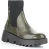 Fly London Zool Chelsea Boot In Green