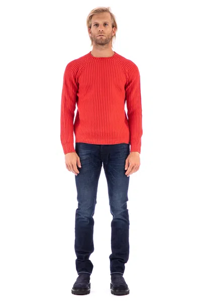 Fly3 Reversible Soft Touch Sweater In Red