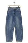 Flying Angel Barrel Nonstretch Denim Jeans In Medium