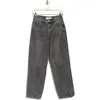 Flying Angel Darted Barrel Leg Jeans