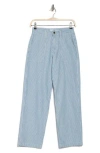Flying Angel Striped High Waist Pants In Striped