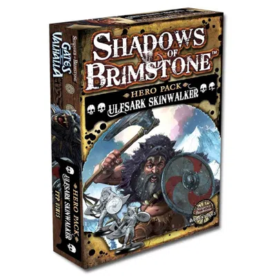 Flying Frog Productions Shadows Of Brimstone Hero Pack Ulfsark Skin Walker Board Game