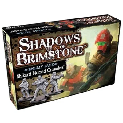 Flying Frog Productions Shadows Of Brimstone Shikarri Nomad Crusaders Enemy Pack Board Game
