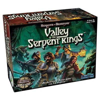 Flying Frog Productions Shadows Of Brimstone Valley Of The Serpent Kings Adventure Set