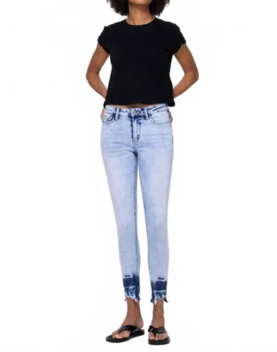 Flying Monkey Au Privave Mid-rise Jeans In Blue