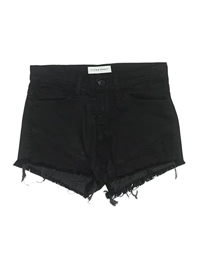Pre-owned Flying Monkey Denim Shorts In Black