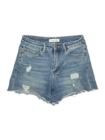 Pre-owned Flying Monkey Denim Shorts In Blue