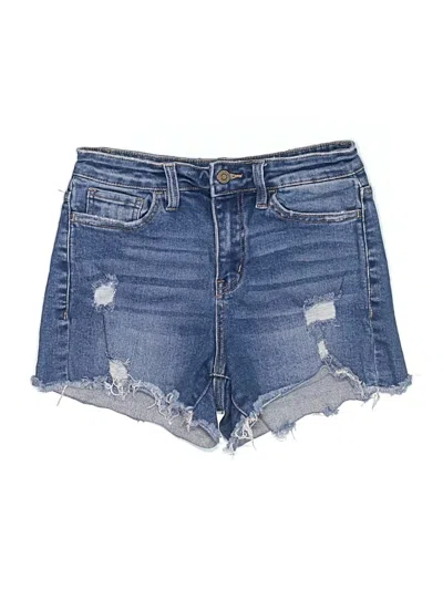 Pre-owned Flying Monkey Denim Shorts In Blue