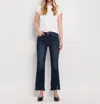 Flying Monkey Feasible High Rise Kick Flare Jeans In Black