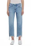 Flying Monkey Fondly Straight Leg Jeans In Blue In Blue