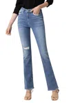 Flying Monkey High Rise Mini Bootcut Jean In Allium In Multi