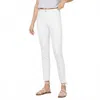 Flying Monkey High Rise Skinny Ankle Length Jeans In Vintage White In White