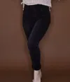 Flying Monkey High Rise Skinny Jean In Black In Black