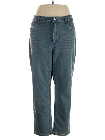 Pre-owned Flying Monkey Jeans In Teal