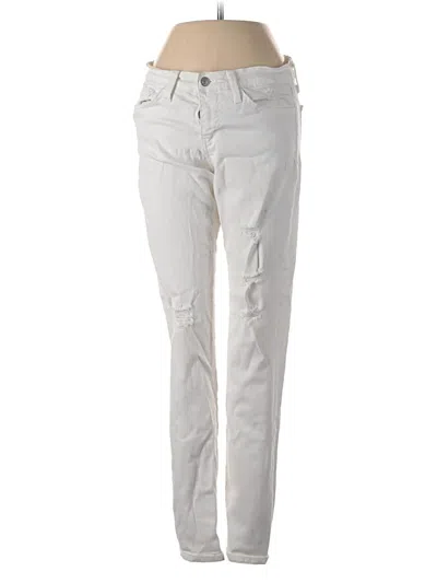 Pre-owned Flying Monkey Jeans In White