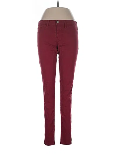 Pre-owned Flying Monkey Jeggings In Burgundy