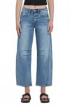 Flying Monkey Kate Barrel Jeans In Tingle In Blue