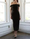Flying Tomato Alannah Dress In Black