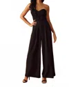 Flying Tomato All My Life Jumpsuit In Black In Black