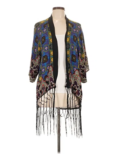 Pre-owned Flying Tomato Cardigan Sweater In Blue