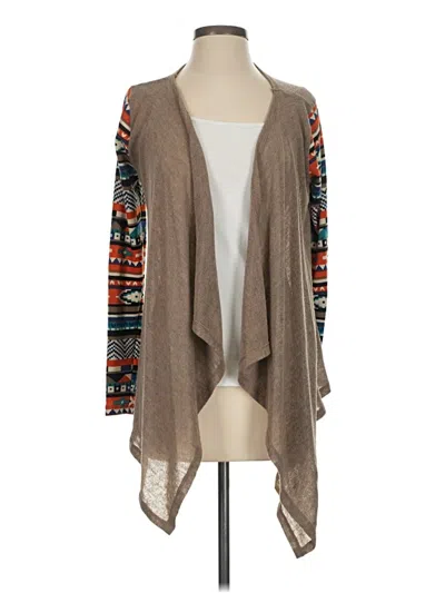 Pre-owned Flying Tomato Cardigan Sweater In Brown
