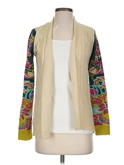 Pre-owned Flying Tomato Cardigan Sweater In Ivory
