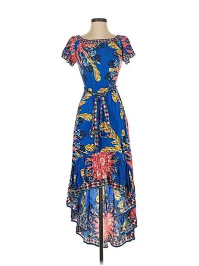 Pre-owned Flying Tomato Casual Dress In Blue