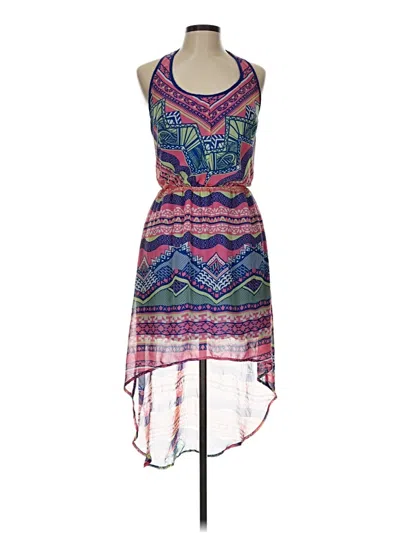 Pre-owned Flying Tomato Casual Dress In Blue