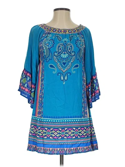 Pre-owned Flying Tomato Casual Dress In Blue